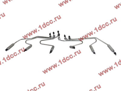 Трубки высокого давления на форсунки H3, комплект 6шт HOWO (ХОВО) VG1540080040 фото 1 Орск