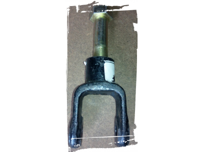 Кронштейн крепления амортизатора нижний 6х4 (вилка+болт) SH F3000 SHAANXI / Shacman (ШАНКСИ / Шакман) 81.43740.0171 фото 1 Орск