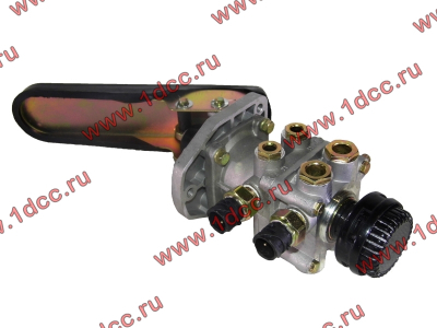 Кран главный тормозной в сборе с педалью и датчиками F FAW (ФАВ) 3514105-362 для самосвала фото 1 Орск